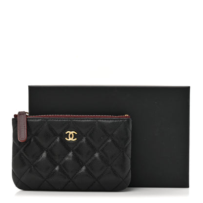 Chanel Caviar Quilted Small Pouch Black 12 of 12