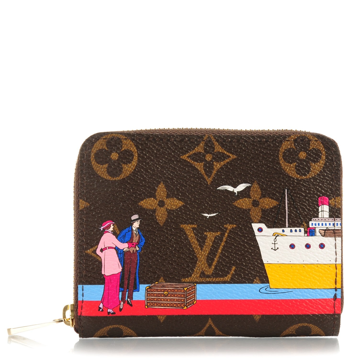 Louis Vuitton Monogram 2016 Christmas Animation Zippy Coin Purse 1 of 7
