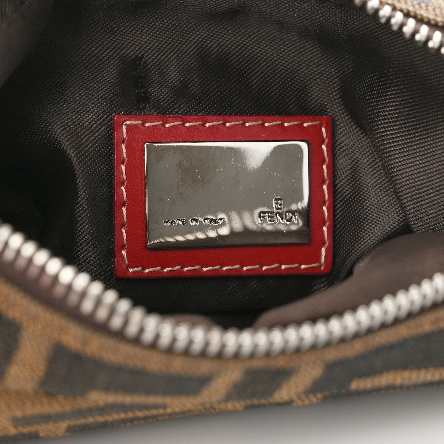 Fendi Zucca Oyster Tobacco Red 7 of 13