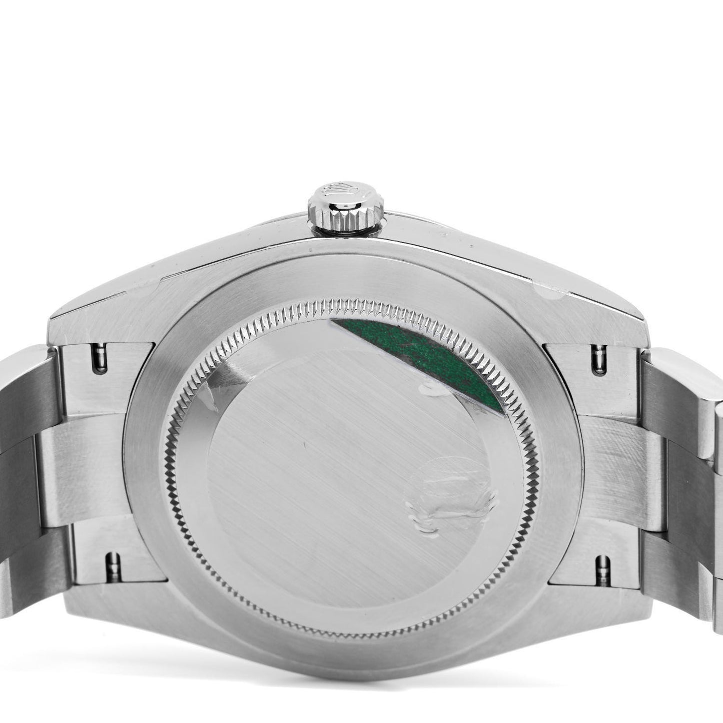 Stainless Steel 41mm Oyster Perpetual Watch Turquoise 124300