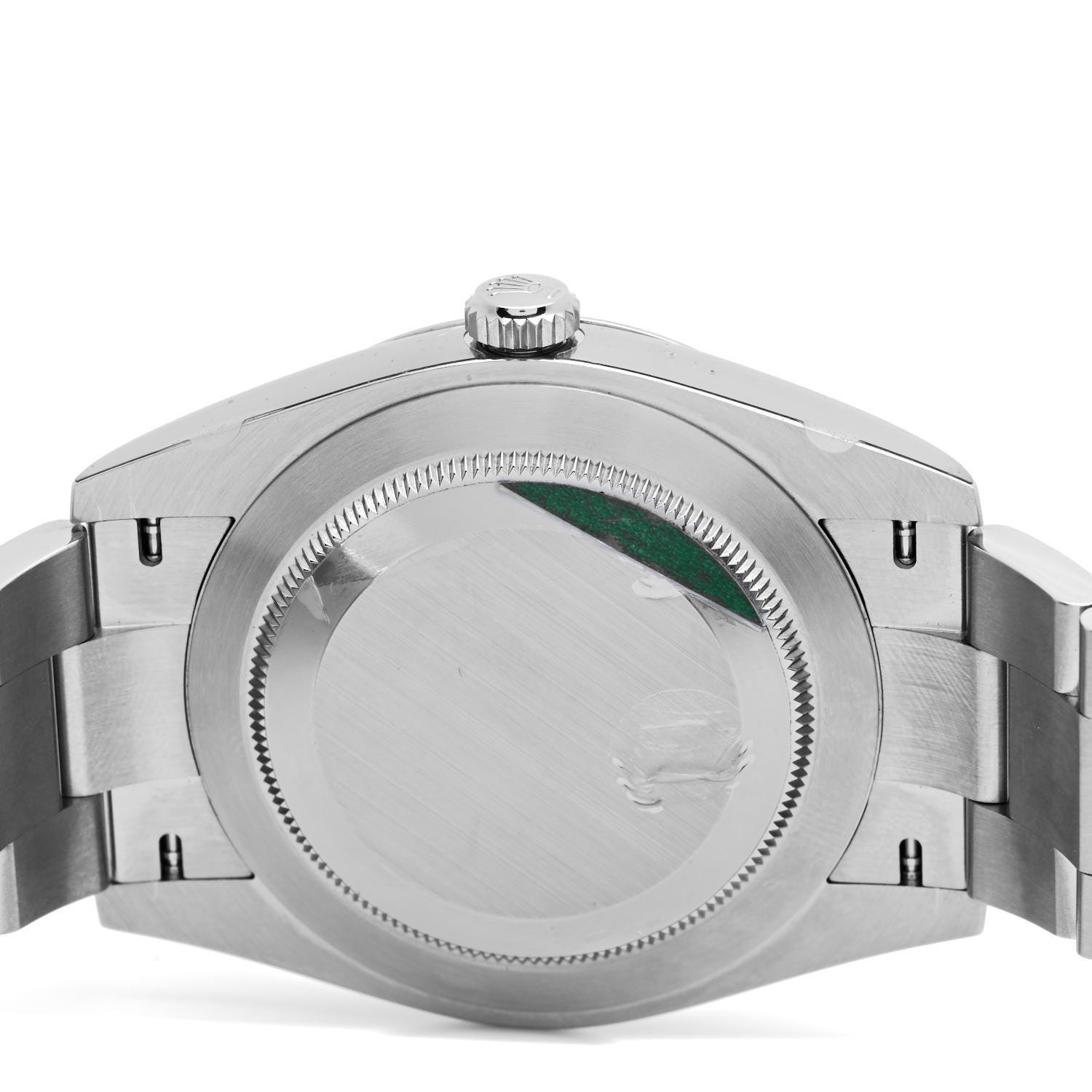 Rolex Stainless Steel 41mm Oyster Perpetual Watch Turquoise 124300 2 of 5