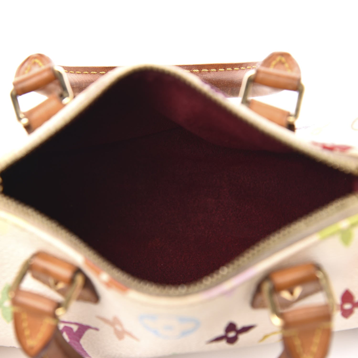 Louis Vuitton Monogram Multicolor Mini Sac HL Speedy White 5 of 12