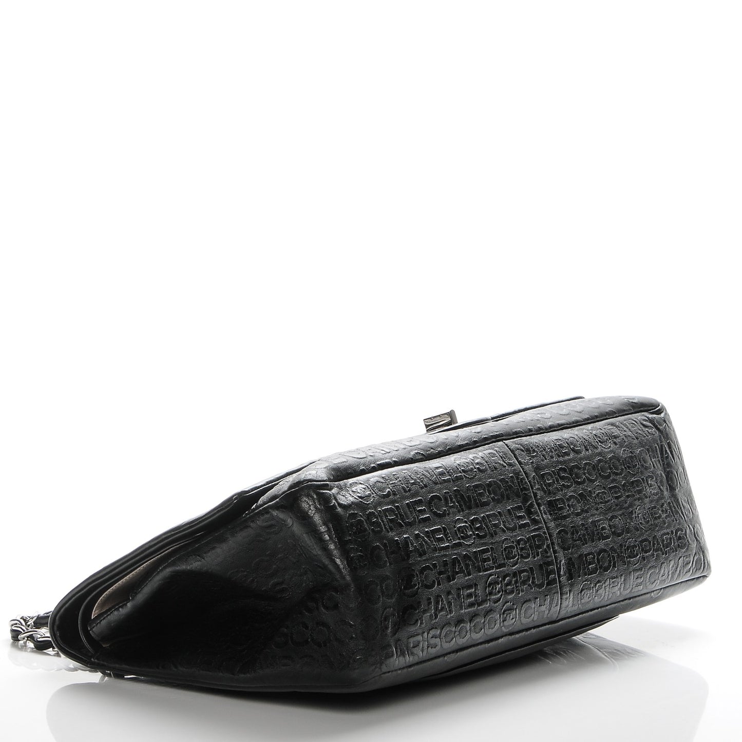 Calfskin Unlimited Jumbo Double Flap Black