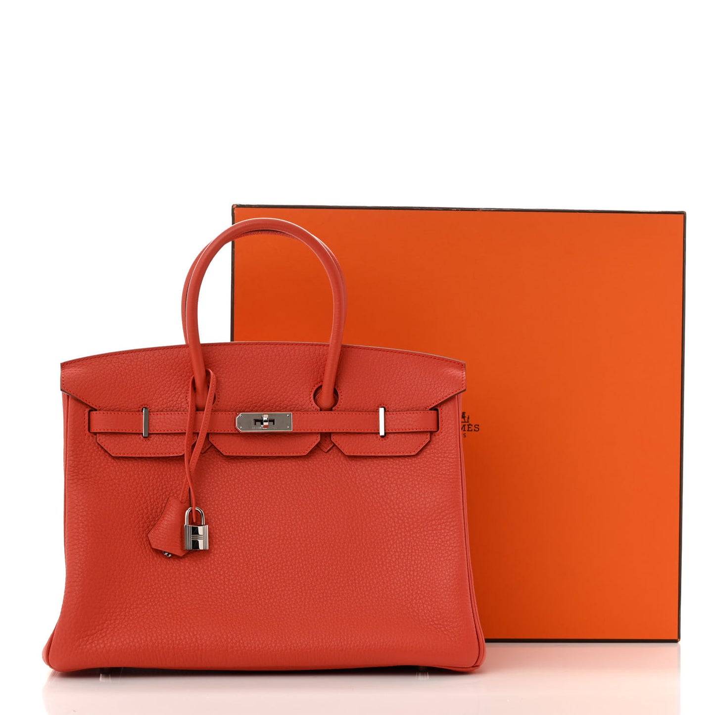 Taurillon Clemence Birkin 35 Capucine