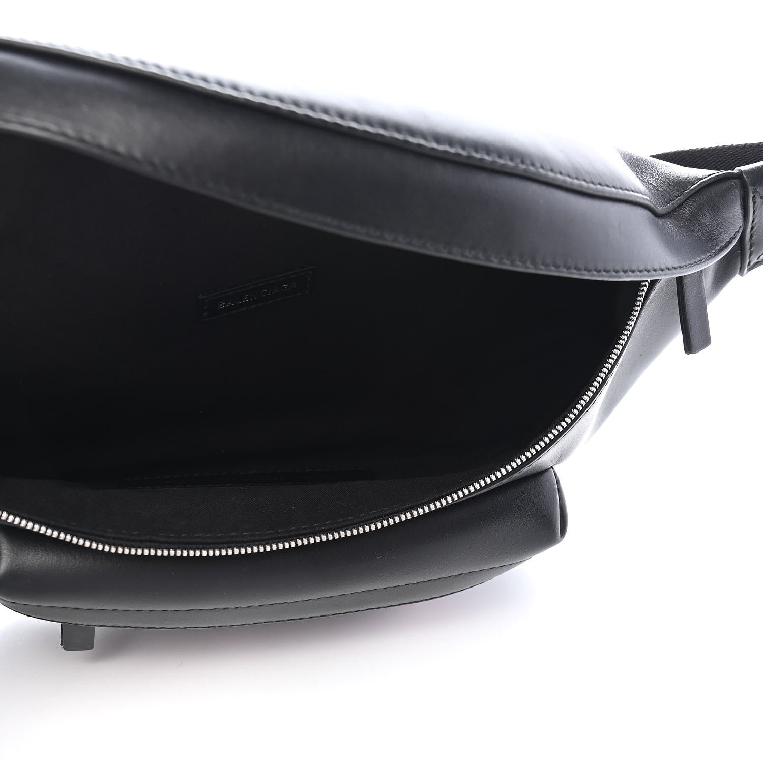 Balenciaga Supple Calfskin Signature Logo Large Everyday Beltpack Black 5 of 9