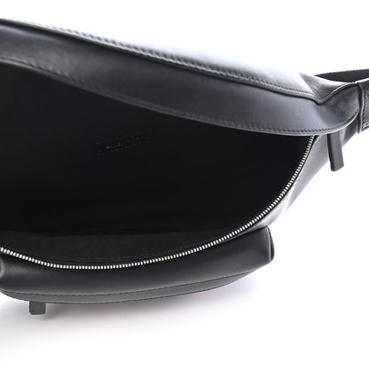 Balenciaga Supple Calfskin Signature Logo Large Everyday Beltpack Black 5 of 9