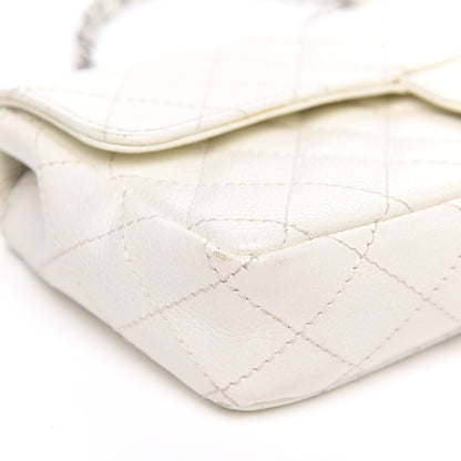 Chanel Caviar Quilted East West Flap White 8 of 14