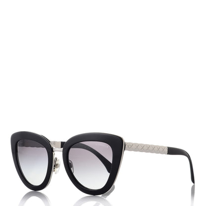 Chanel Cat Eye Quilted Sunglasses 5368 Black 1 of 8