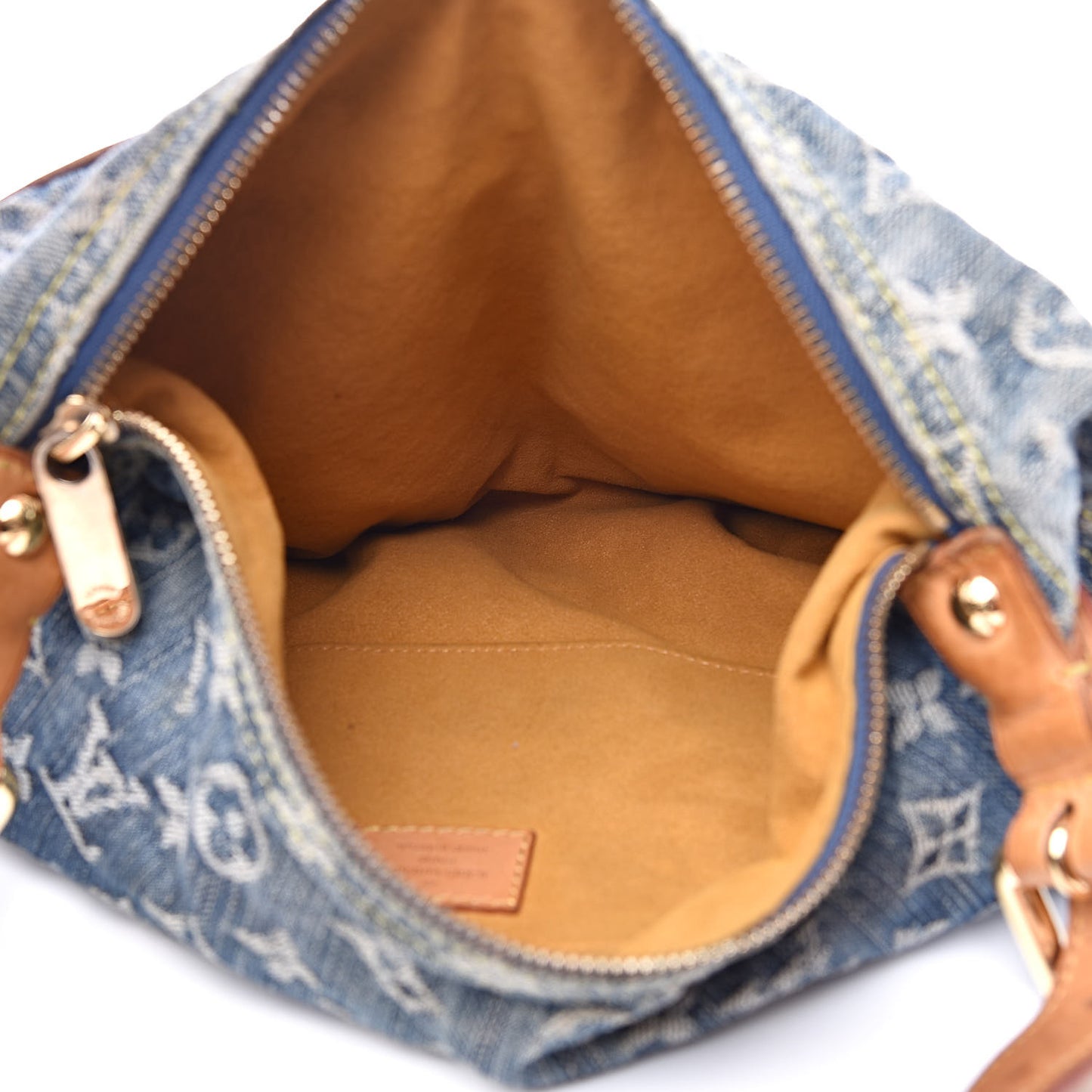 Monogram Denim Baggy PM Blue
