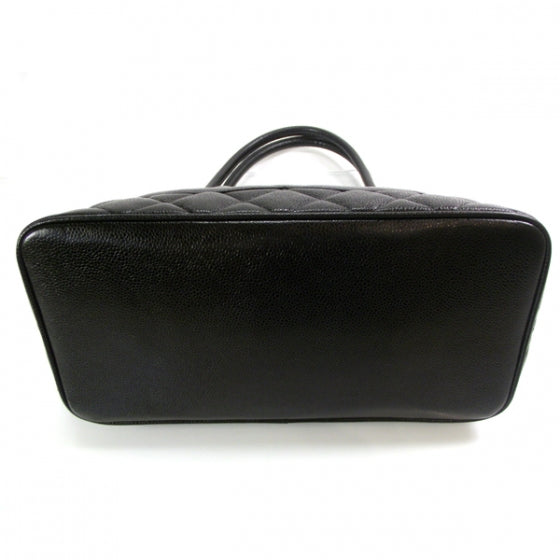 Chanel Caviar Medallion Tote Black 4 of 12