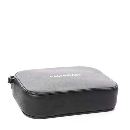Balenciaga Calfskin Logo S Everyday Camera Bag Black 4 of 9