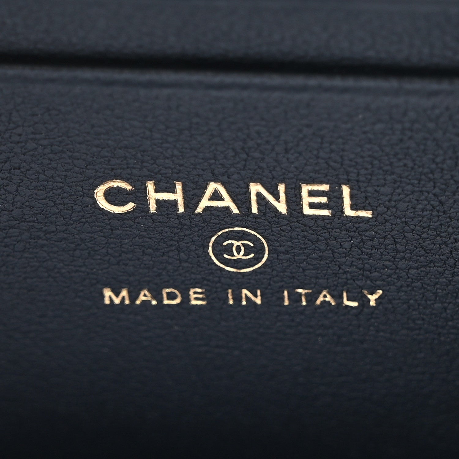 Chanel Wool Plaid Quilted Small Vanity Case With Chain Blue 7 of 10