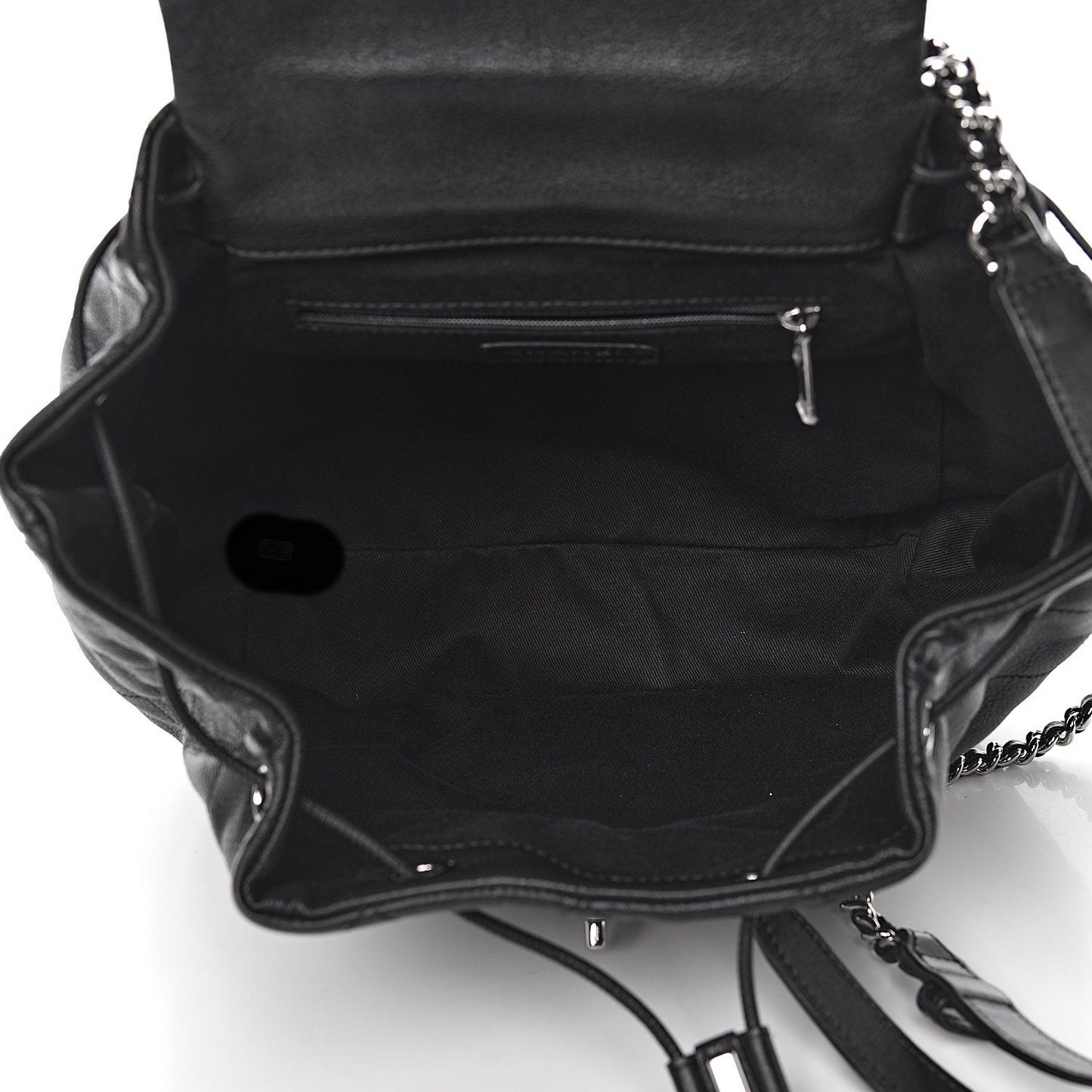 Caviar Stitched Backpack Black