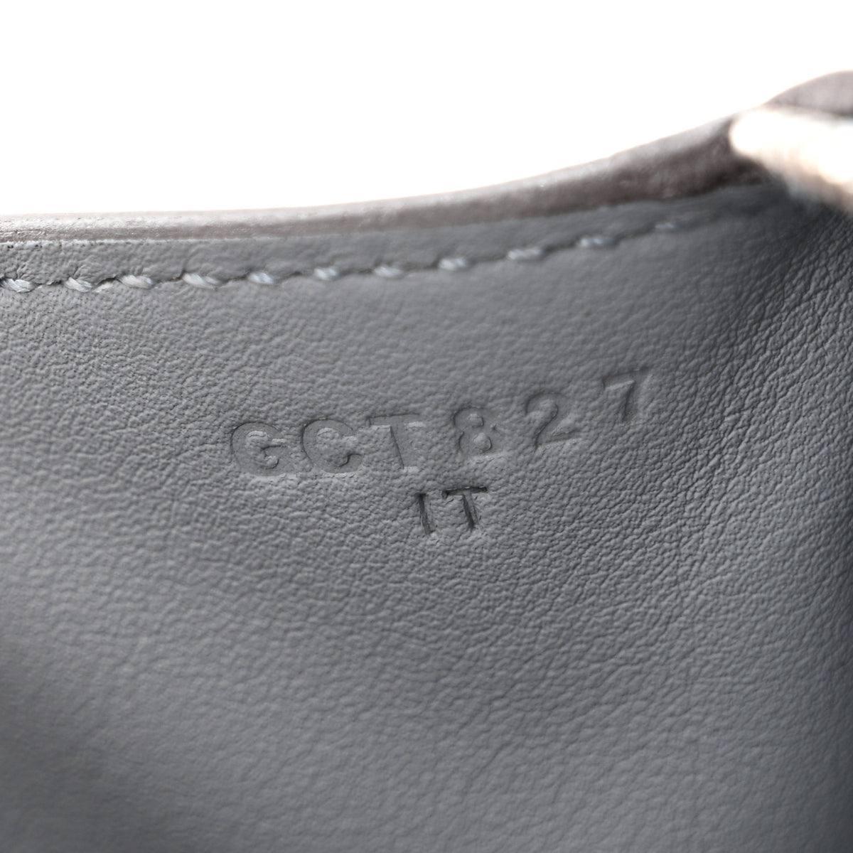 Hermes Taurillon Clemence Mini Lindy 20 Gris Pantin 7 of 11