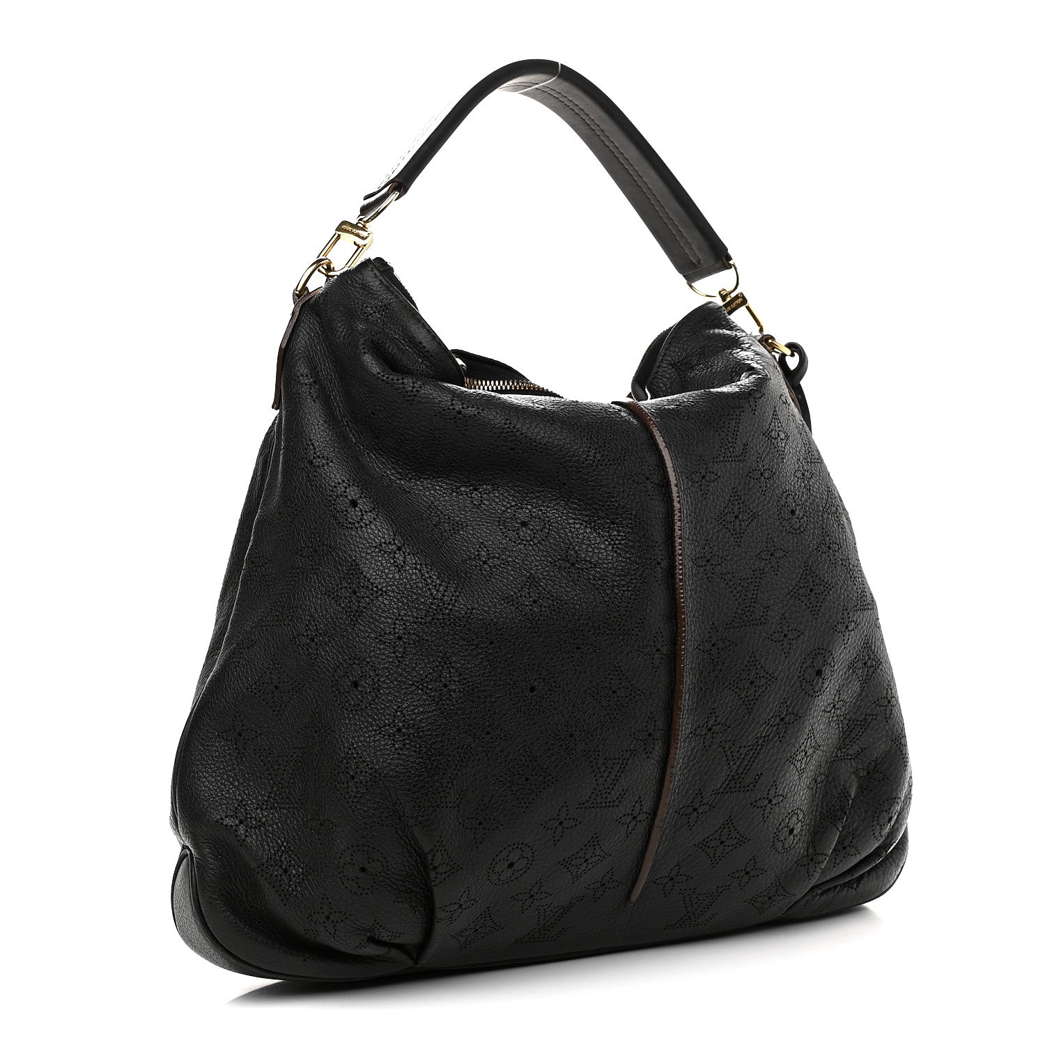 Louis Vuitton Mahina Selene MM Black 3 of 11