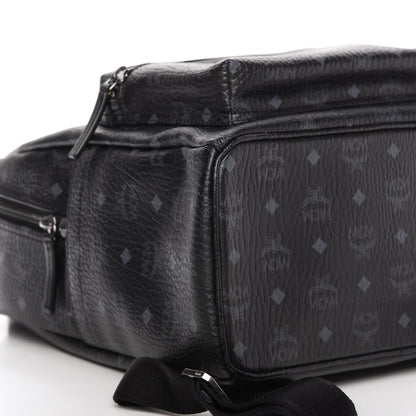 MCM Visetos Medium Stark Backpack Black 6 of 9