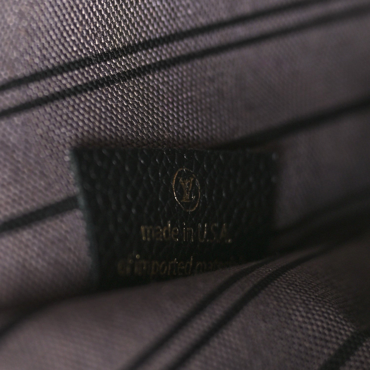 Louis Vuitton Empreinte Pochette Metis Black 7 of 9