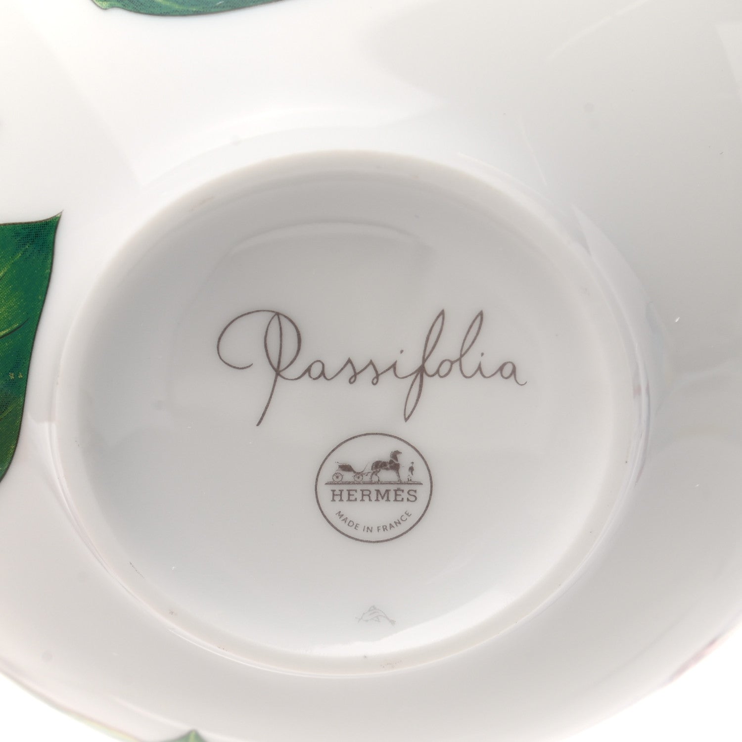 Hermes Porcelain Medium Passifolia Bowl 7 of 7