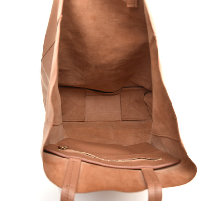 Celine Lambskin Vertical Cabas Tan 5 of 9