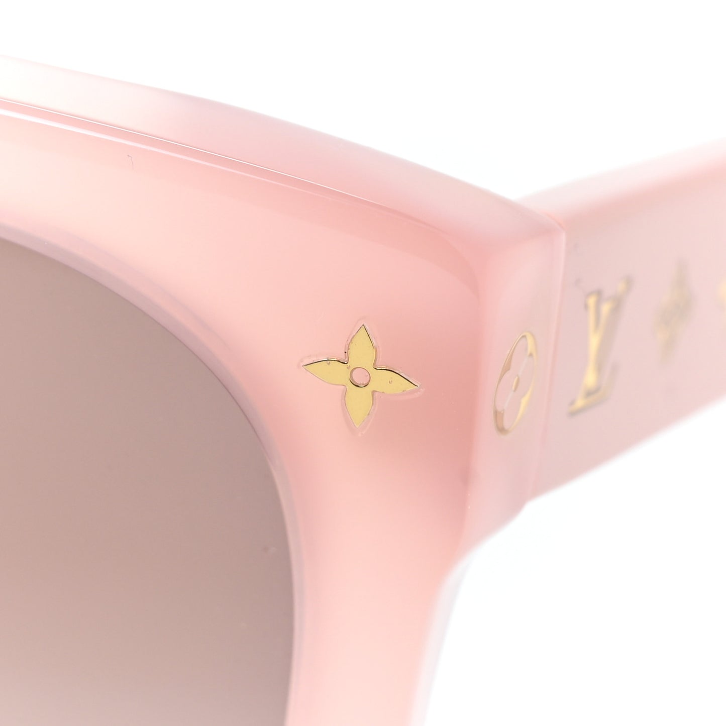 Acetate My Monogram Cat Eye Sunglasses Z1730W Light Pink