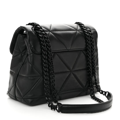 Prada Nappa Triangle Stitched Small Spectrum Bag Black 3 of 10