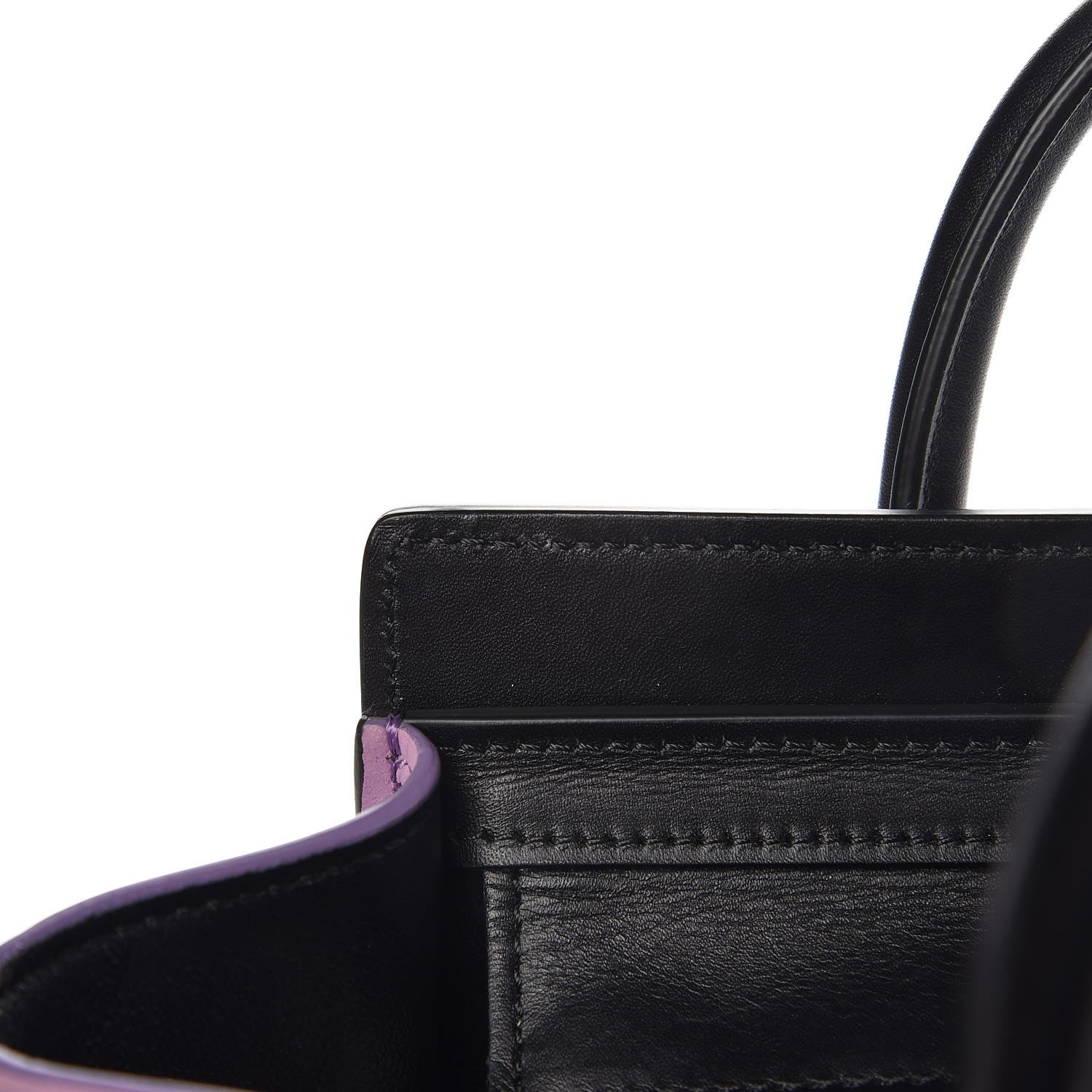 Celine Baby Grained Calfskin Nano Tri-Color Luggage Anthracite 8 of 8