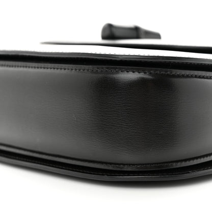 Gucci Boarded Dyana Lux Calfskin Web Monochrome Medium Bamboo 1947 Top Handle Bag Black 9 of 11