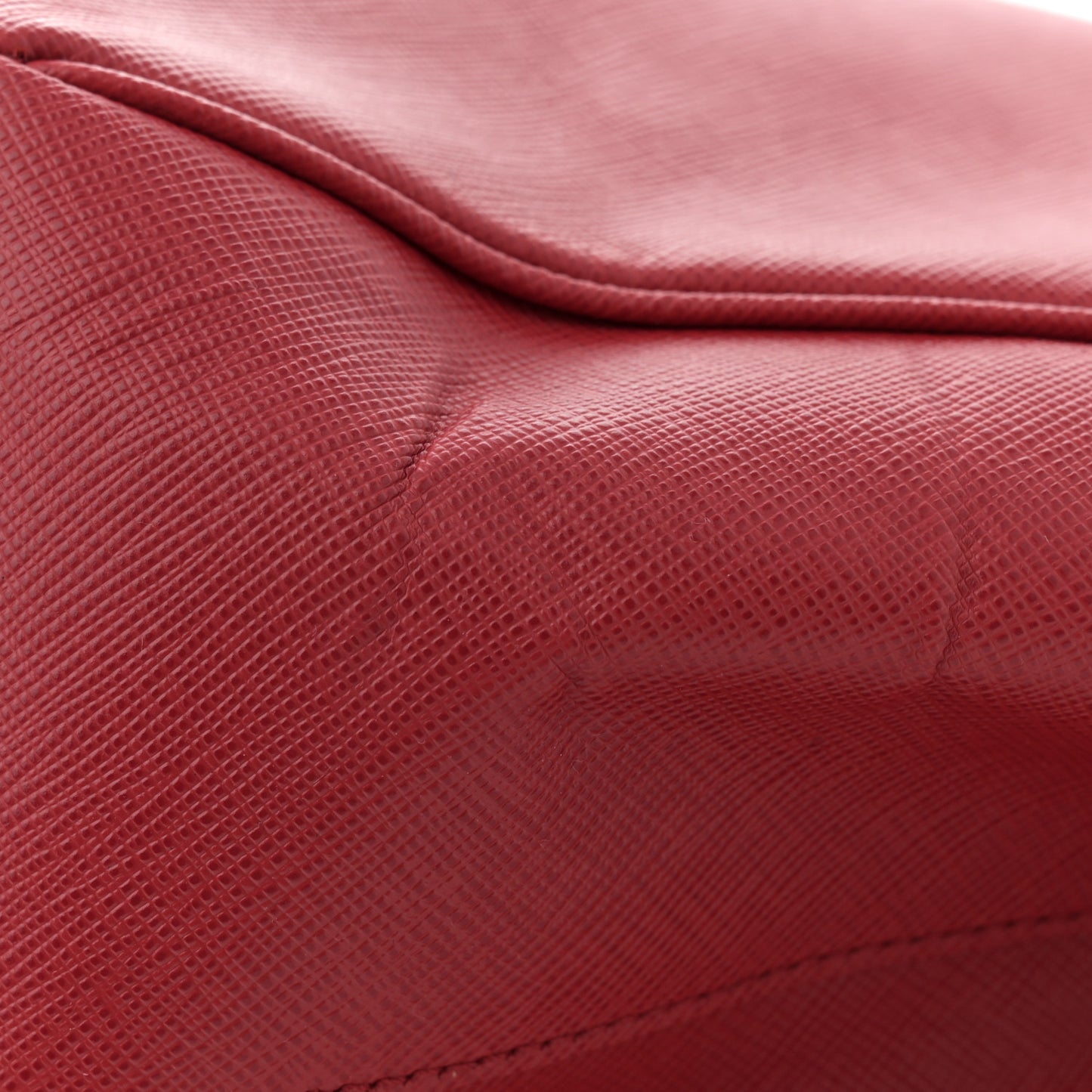 Saffiano Lux Large Tote Fuoco