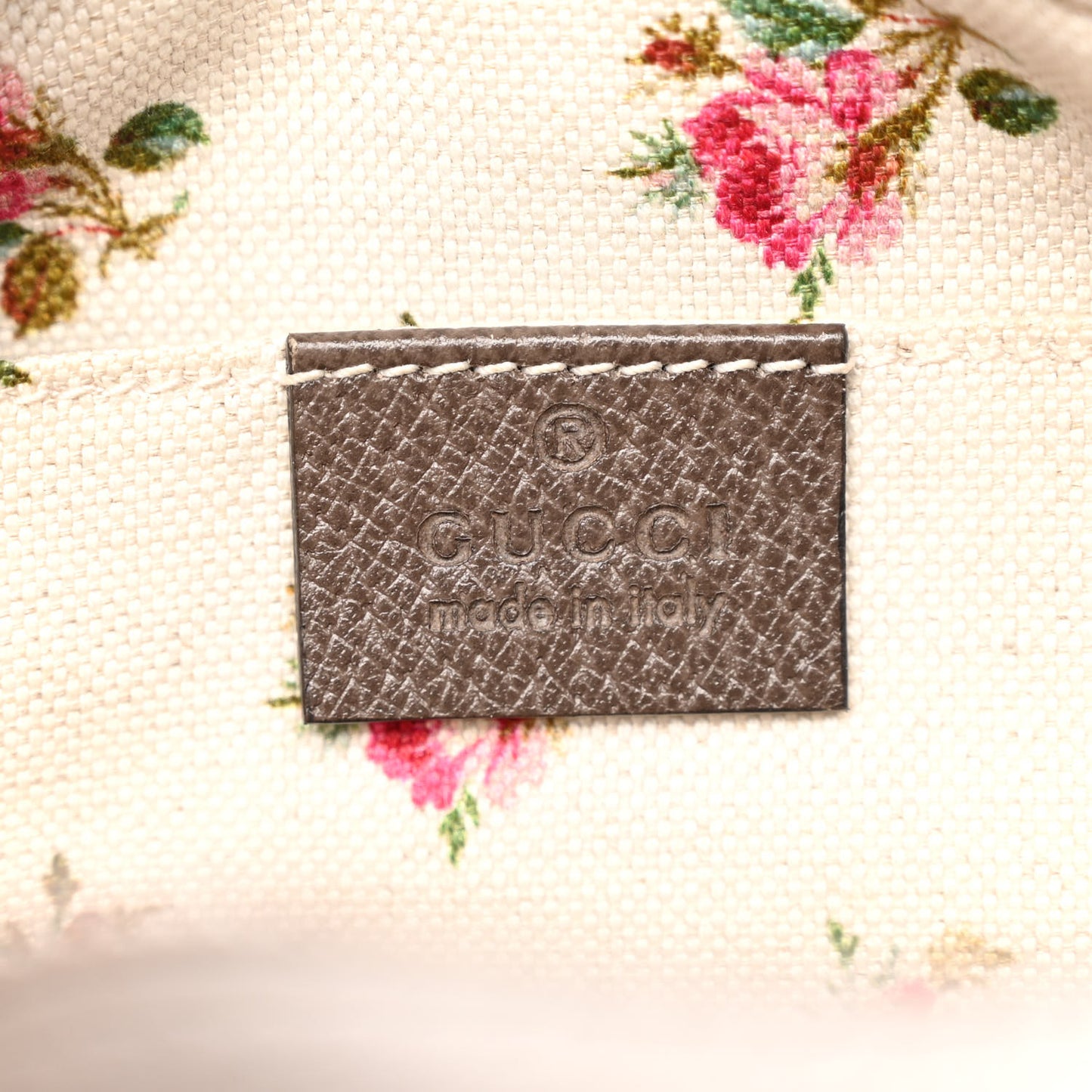 GG Supreme Monogram Web Neo Vintage Shoulder Bag Beige New Acero Crop