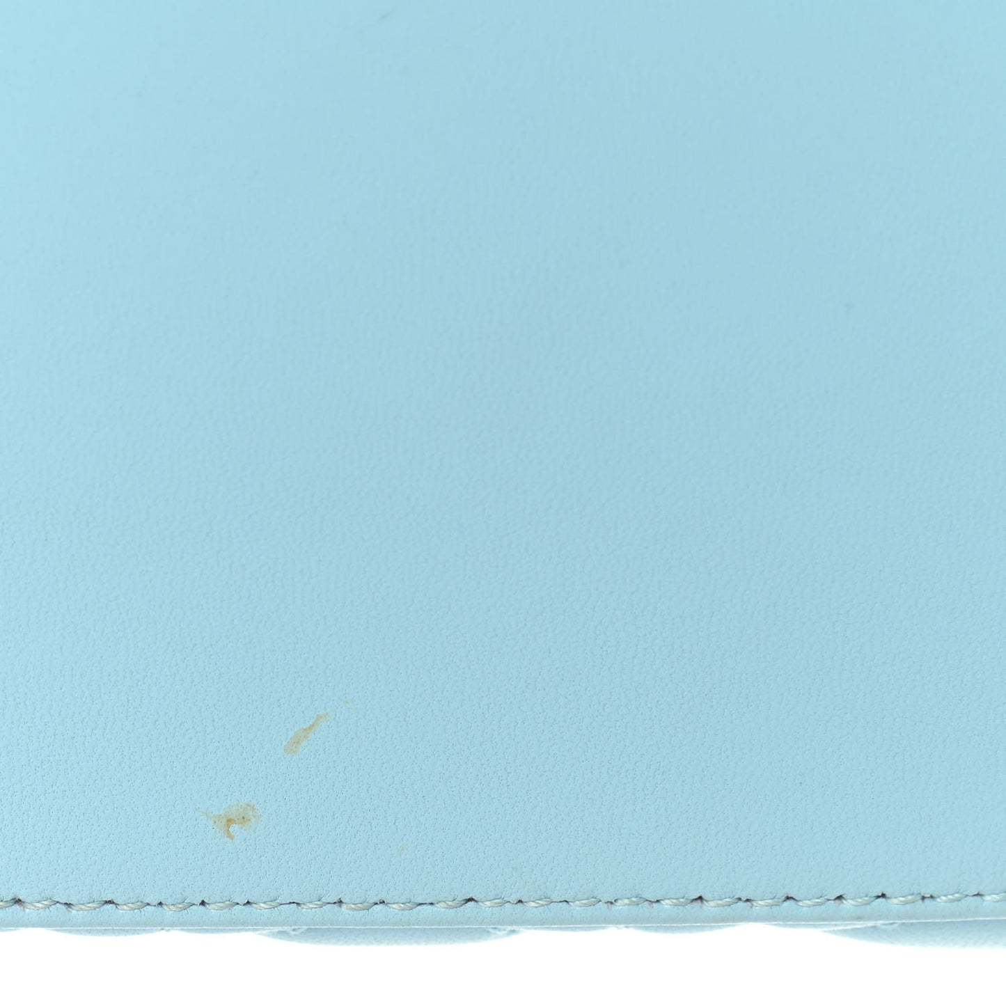Lambskin Cannage Medium Lady Dior Light Blue