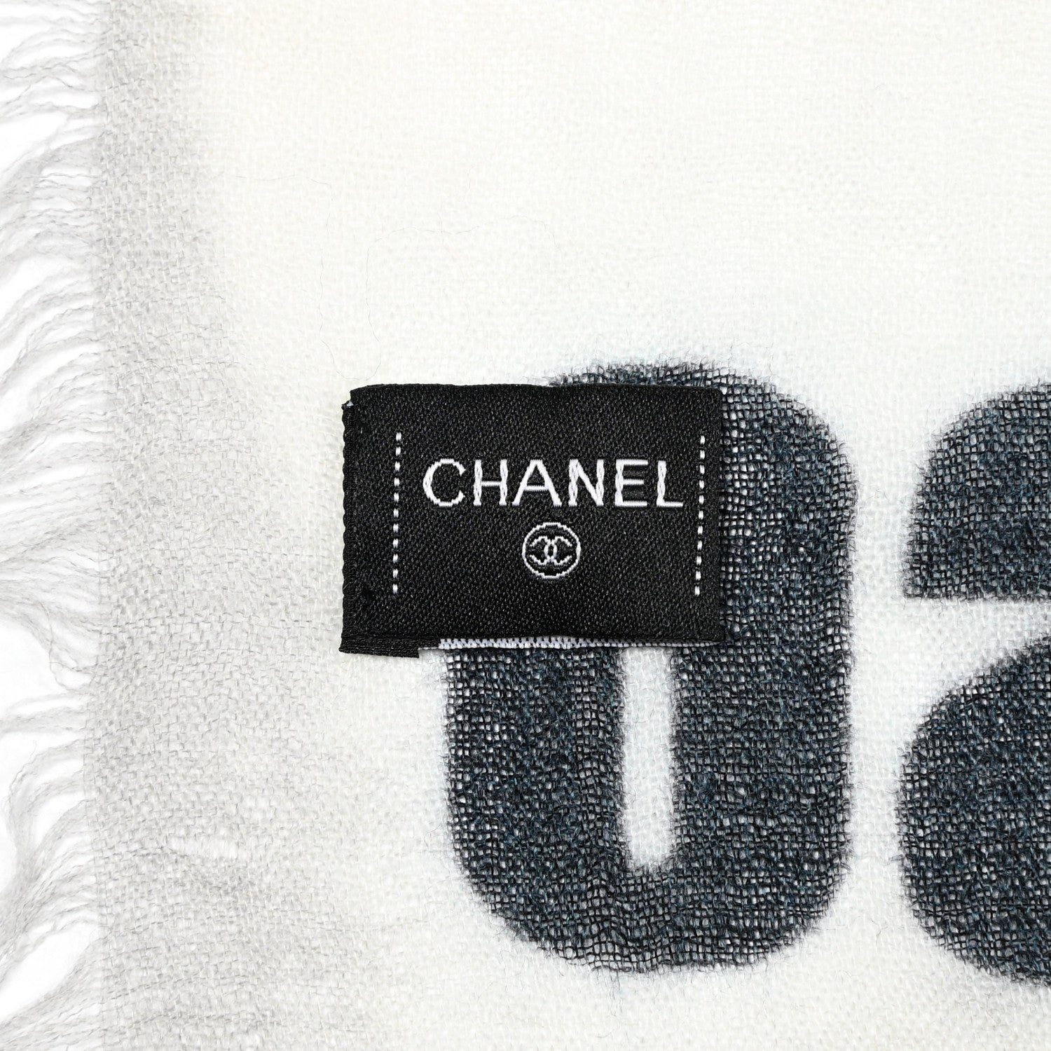 Chanel Cashmere CC Scarf Multicolor 3 of 4