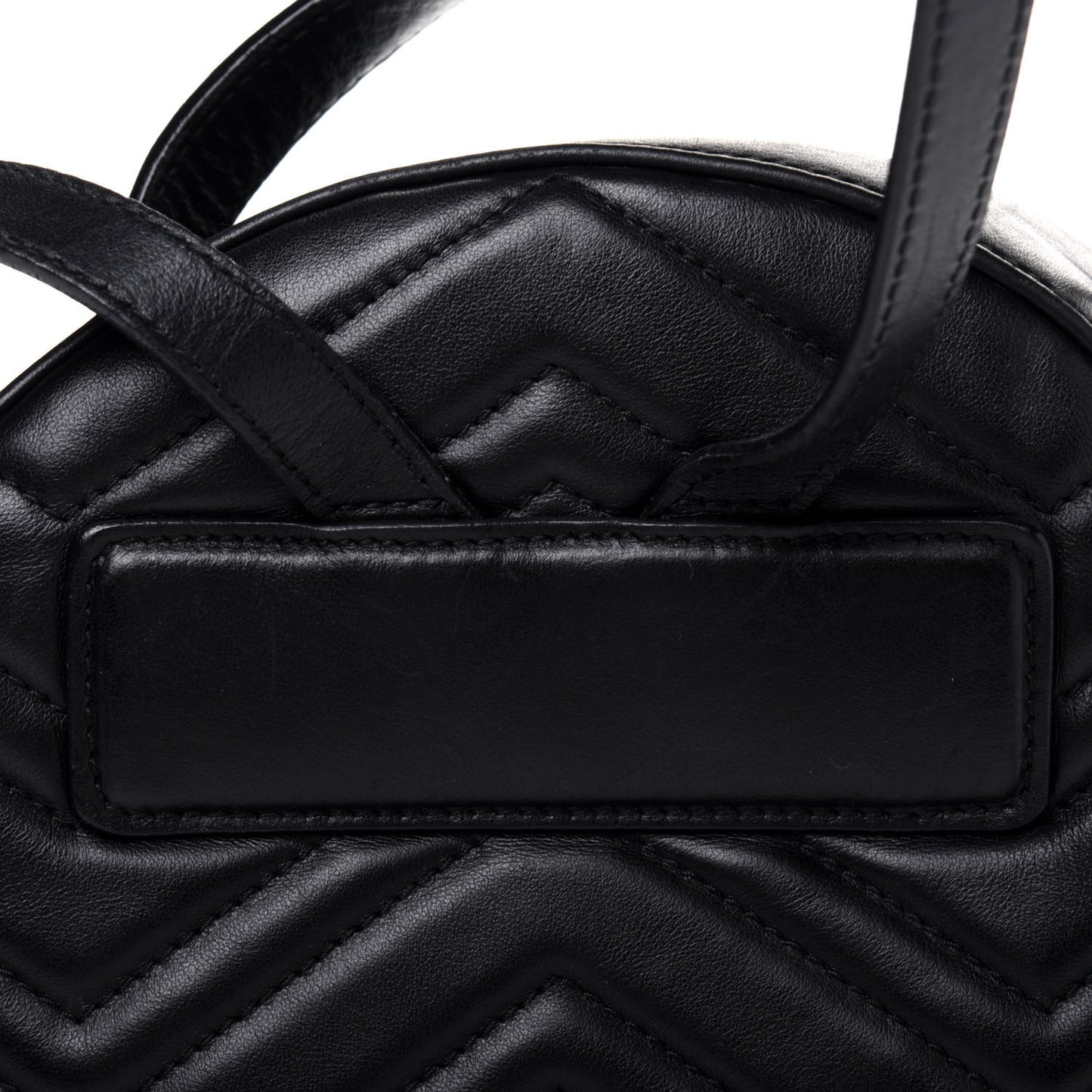 Calfskin Matelasse GG Marmont Backpack Black