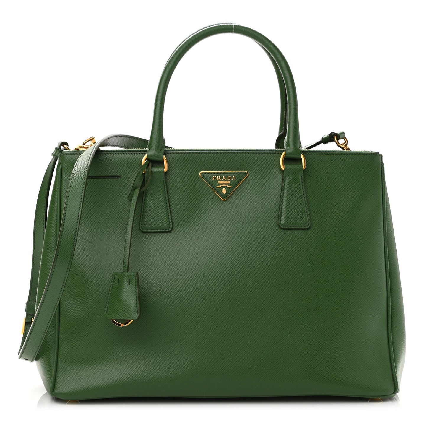 Saffiano Medium Double Zip Galleria Tote