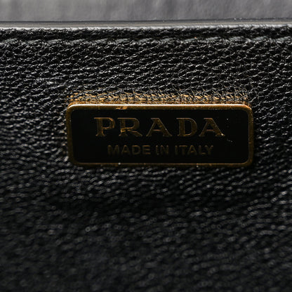 Prada City Calf Saffiano Cahier Bag Black 6 of 11