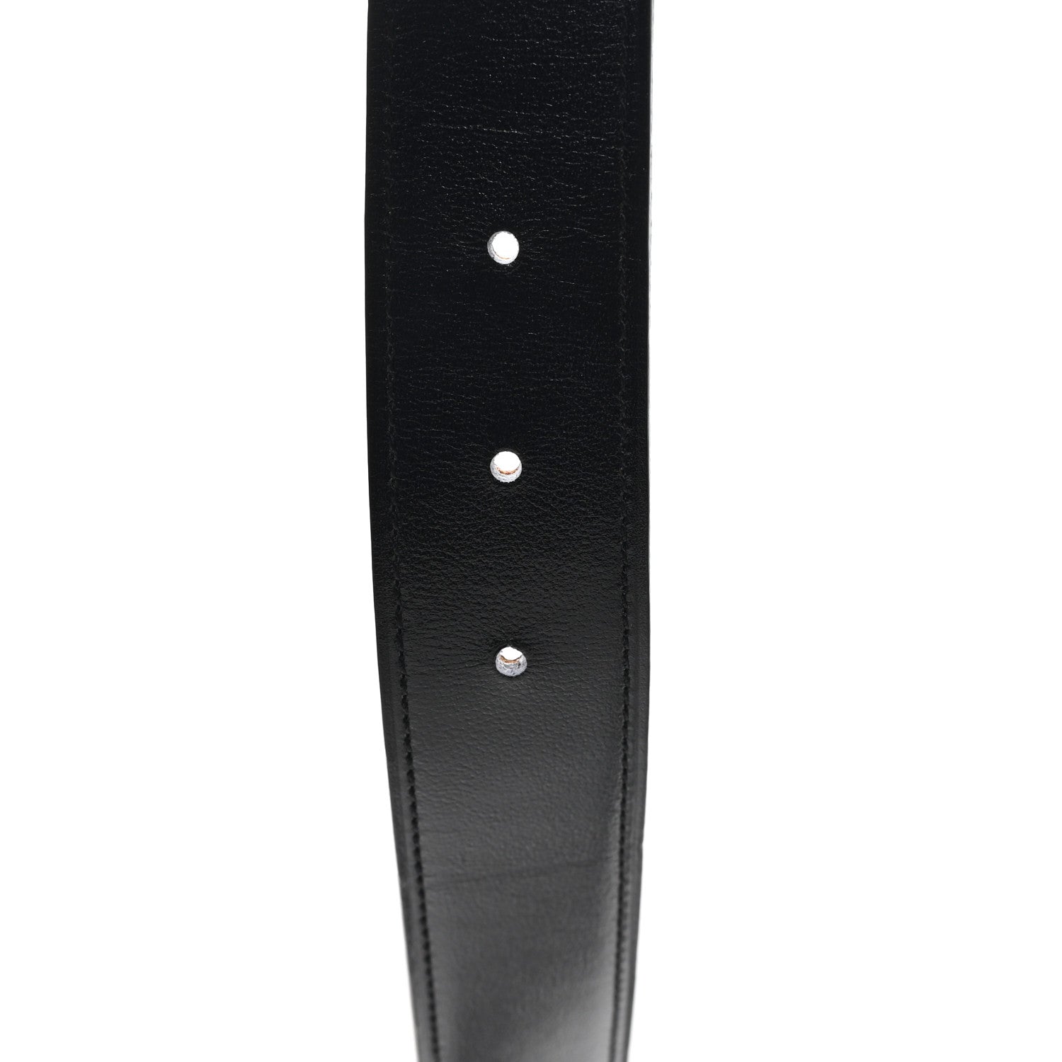 Hermes Box Togo 32mm Belt Strap 80 32 Black Gold 3 of 4