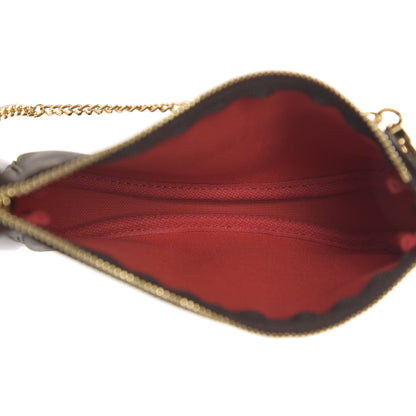 Louis Vuitton Monogram 2020 Christmas Animation Bumper Cars Mini Pochette Accessories Coquelicot 5 of 8
