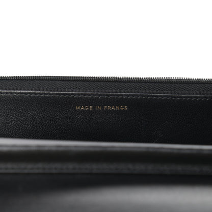 Chanel Lambskin Quilted Coco Bow Wallet On Chain WOC Black 6 of 11