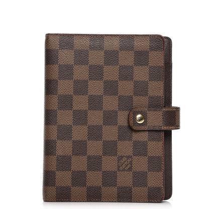 Louis Vuitton Damier Ebene Medium Ring Agenda Cover 1 of 7