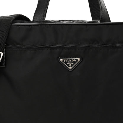Prada Tessuto Nylon Travel Briefcase Black 8 of 18