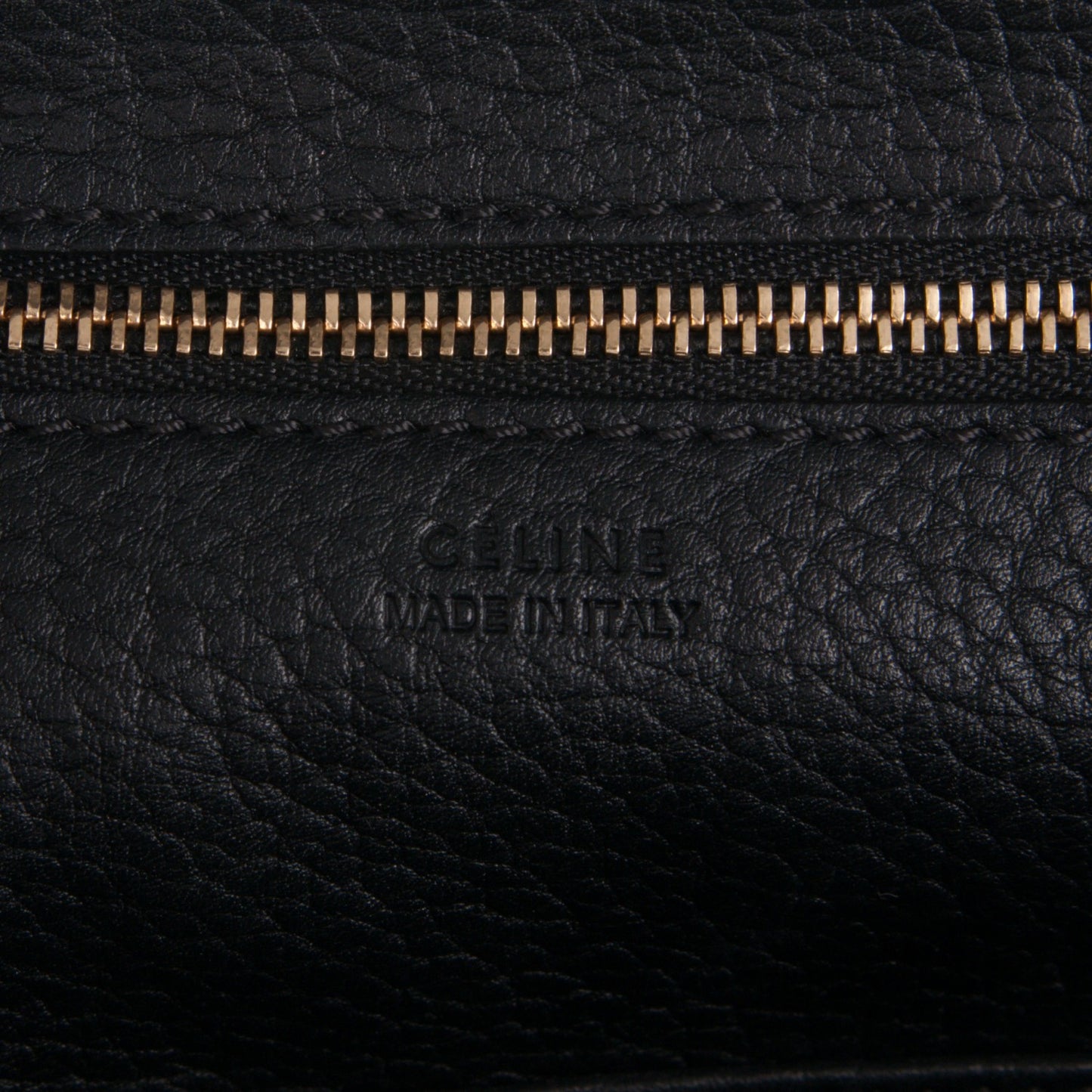 Crisped Calfskin Mini Tie Knot Tote Black