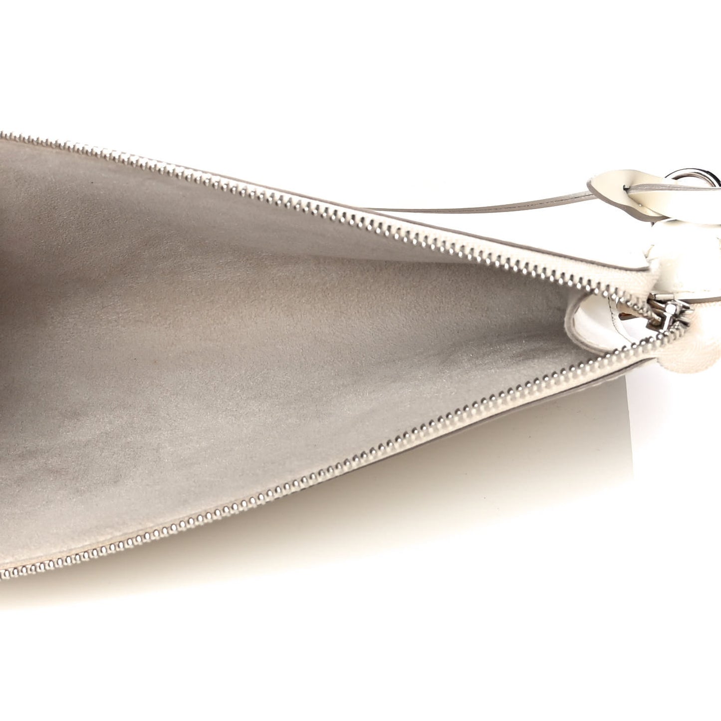 Epi Pochette Accessories 24 Ivory