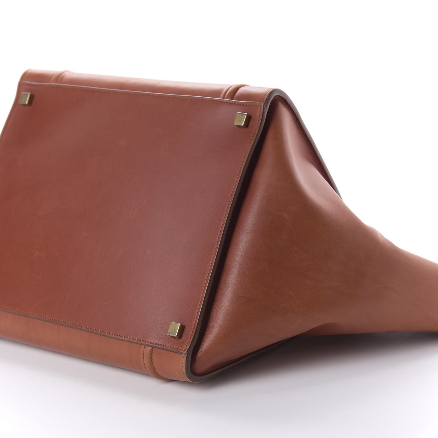 Natural Calfskin Medium Phantom Luggage Tan