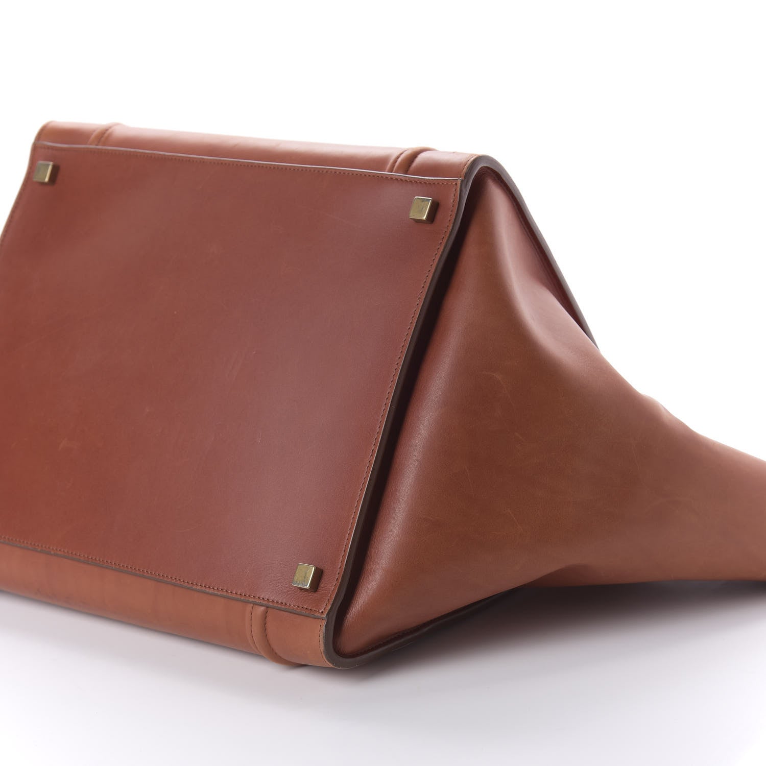 Celine Natural Calfskin Medium Phantom Luggage Tan 7 of 9