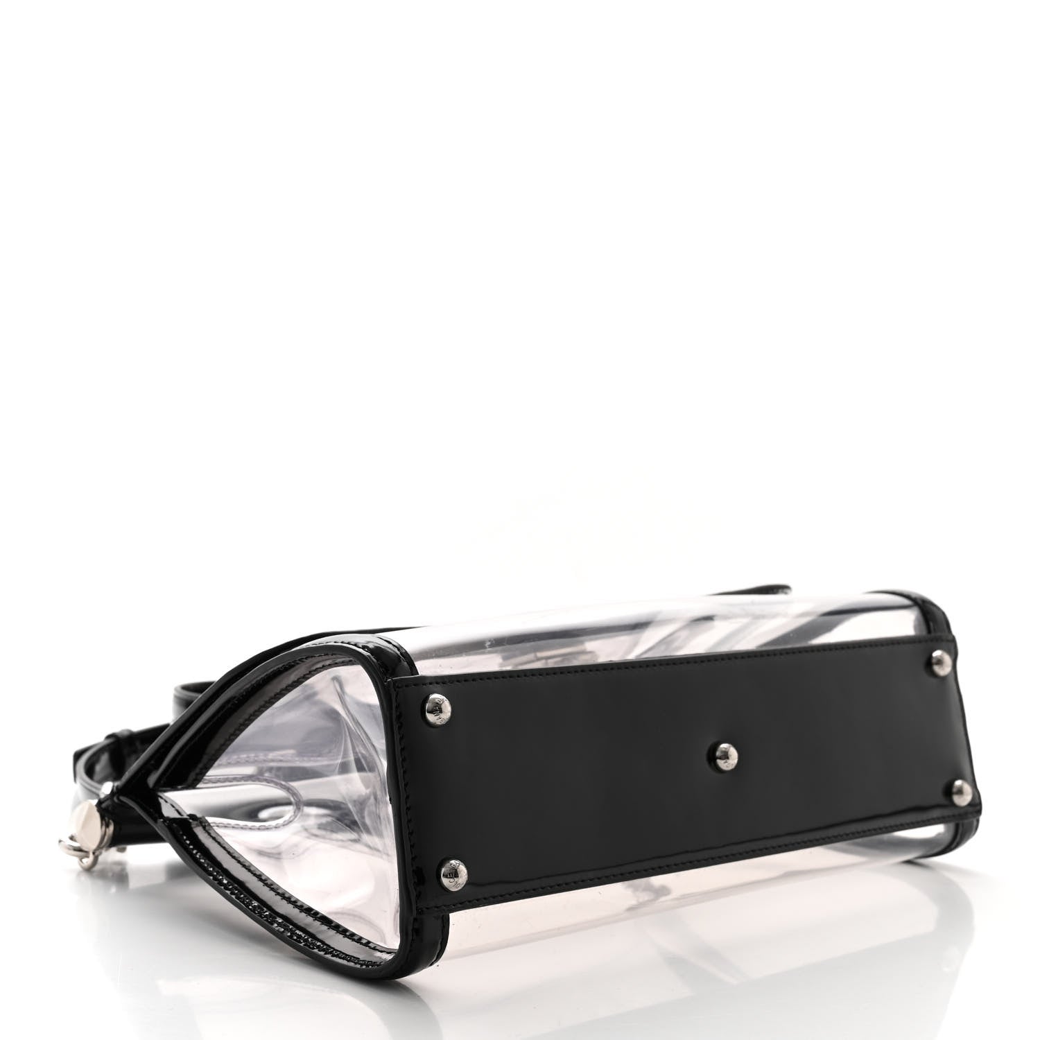 Dolce & Gabbana PVC Medium Miss Sicily Satchel Transparent Black 4 of 11