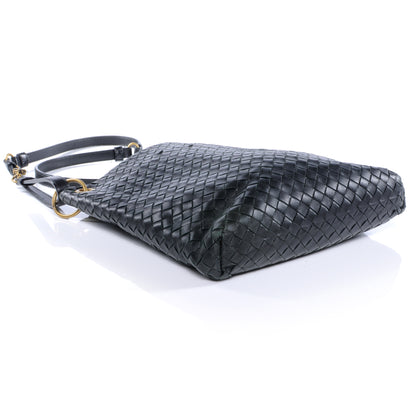 Bottega Veneta Nappa Intrecciato Crossbody Bag Nero Black 4 of 8