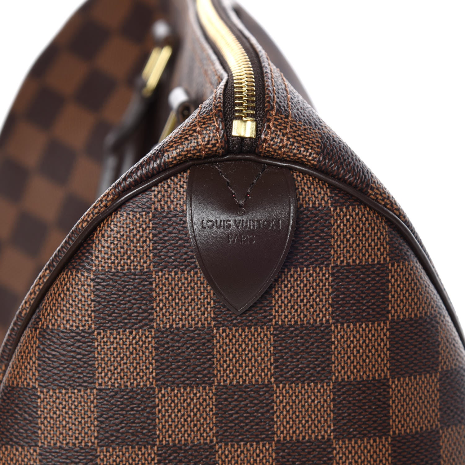 Louis Vuitton Damier Ebene Speedy 30 6 of 9