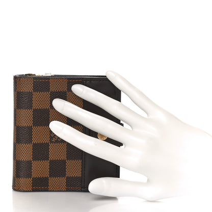 Louis Vuitton Damier Ebene Zippe Zipped Compact Wallet 2 of 10