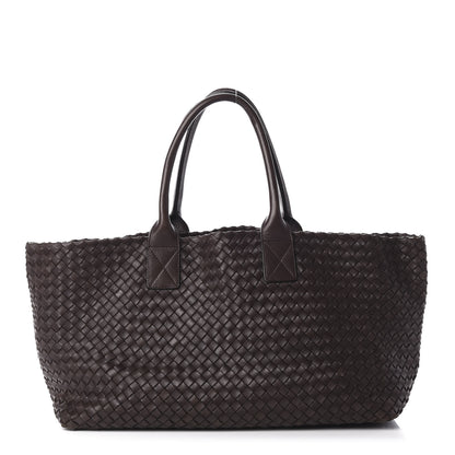 Bottega Veneta Nappa Intrecciato Medium Cabat Ebano 3 of 12