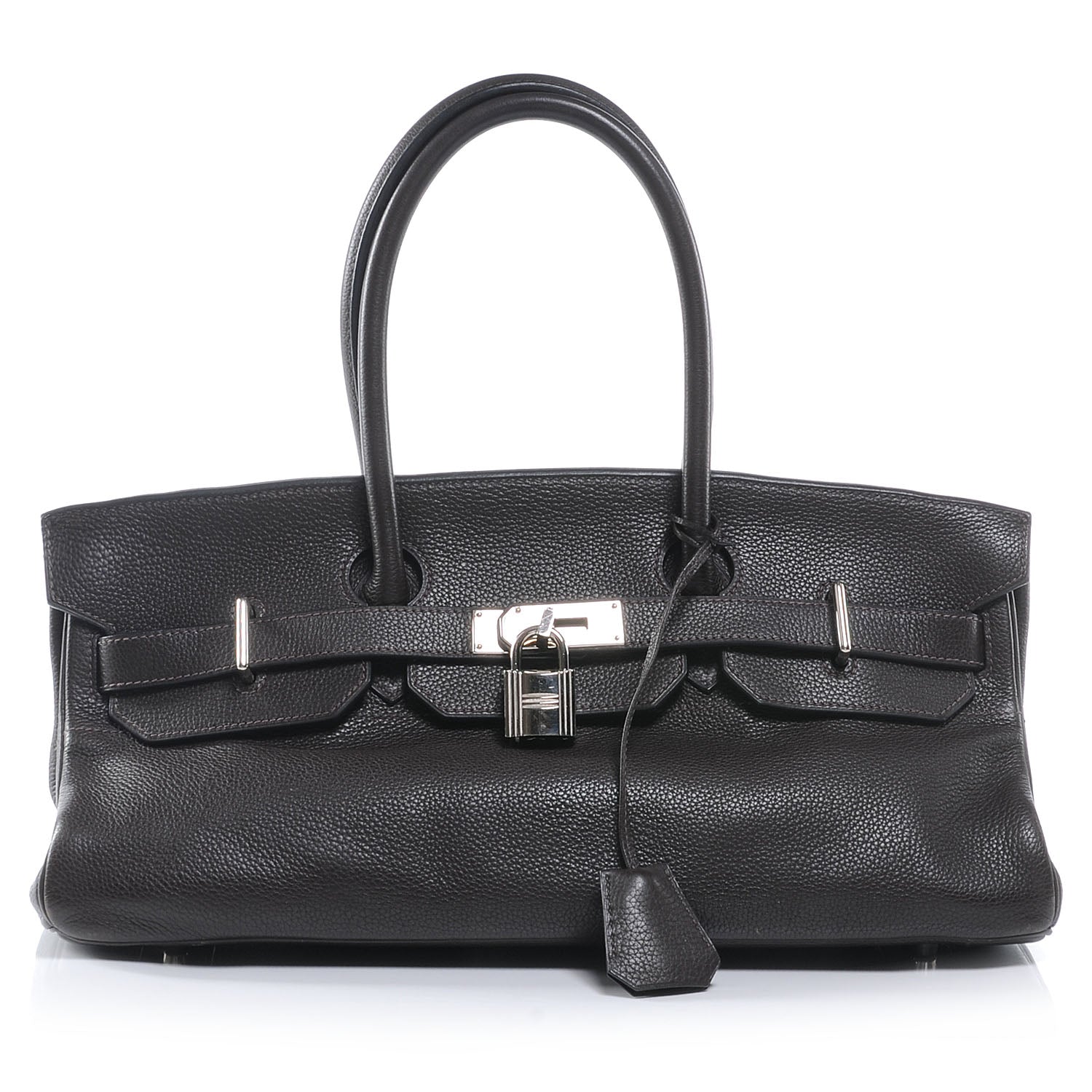 Hermes Taurillon Clemence JPG Birkin 42 Graphite 1 of 9