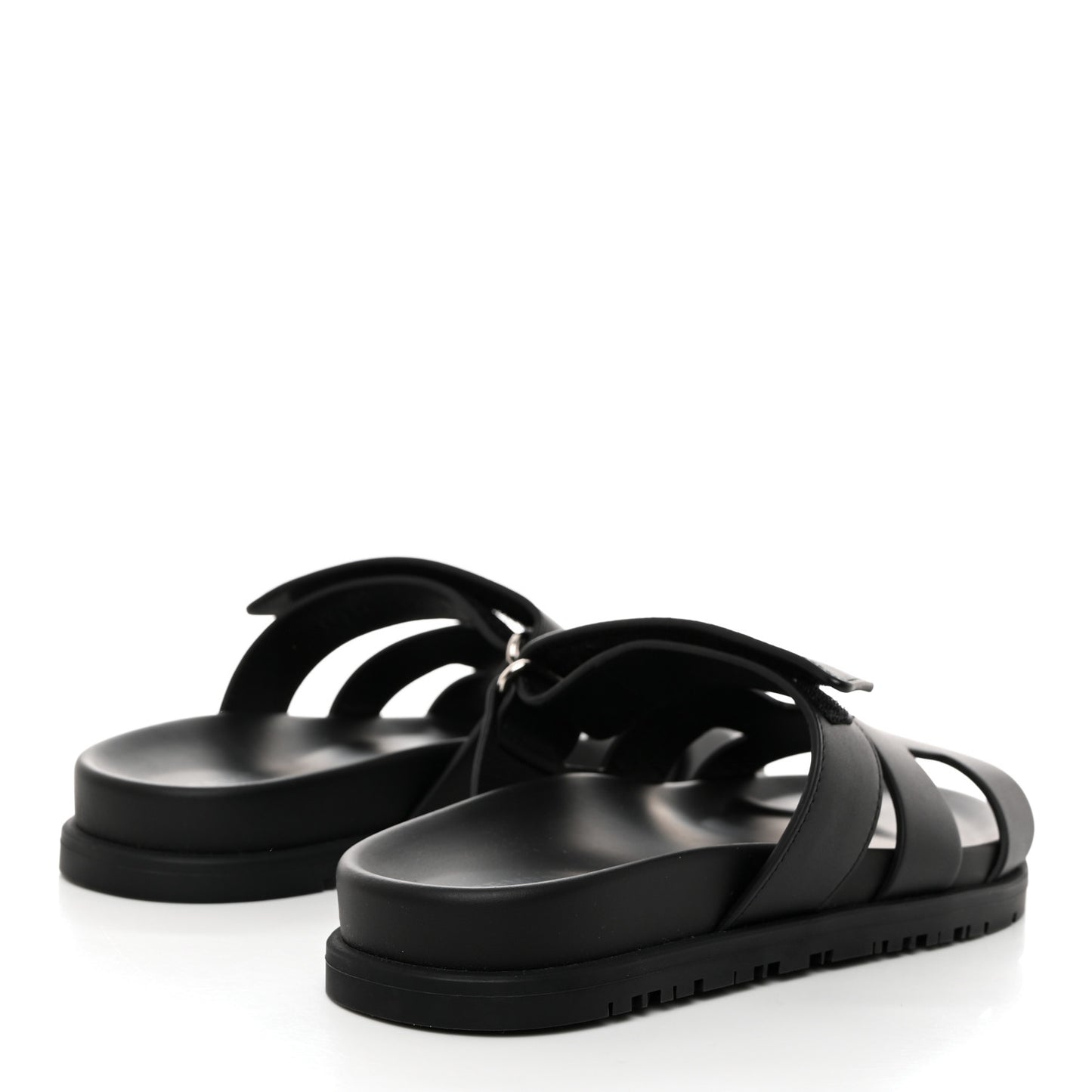 Calfskin Womens Chypre Sandals 36 Black